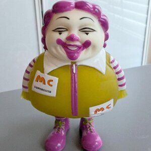 Ron English “MC Supersized” Glow-in-the-Dark Designer Vinyl Figure – Rare